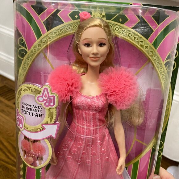 Wicked Movie SINGING GLINDA Doll 2024 URL Misprint Mattel ERROR Sealed New HTF - Picture 4 of 4